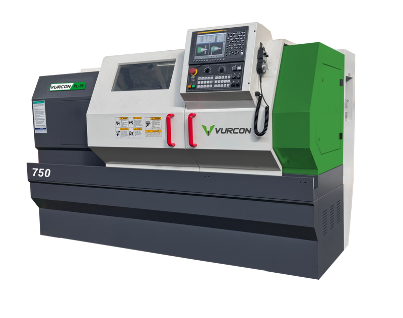 Vurcon PL-36x 750 parallel bed cnc lathe