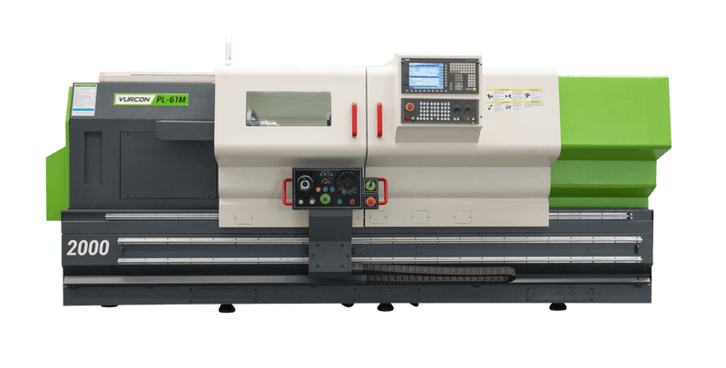 Torno cnc de bancada paralela con herramienta motorizada Vurcon PL-61Mx1500