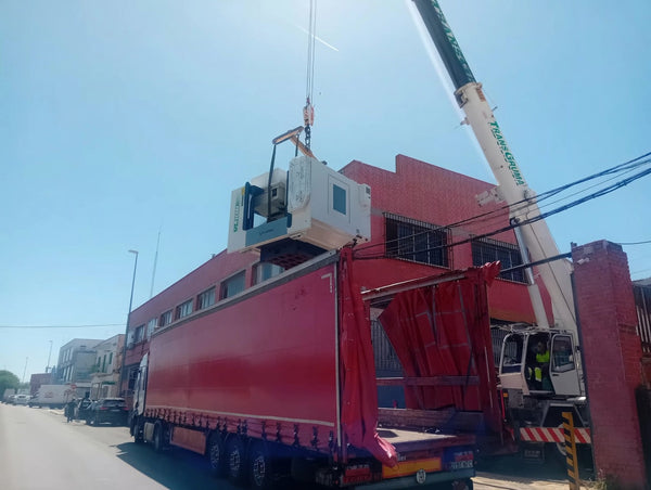 Entrega Centro de Mecanizado Vurcon VL-106 a taller de automoción en Madrid