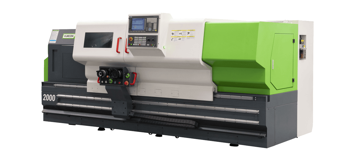 Torno cnc de bancada paralela con herramienta motorizada Vurcon PL-61Mx2000