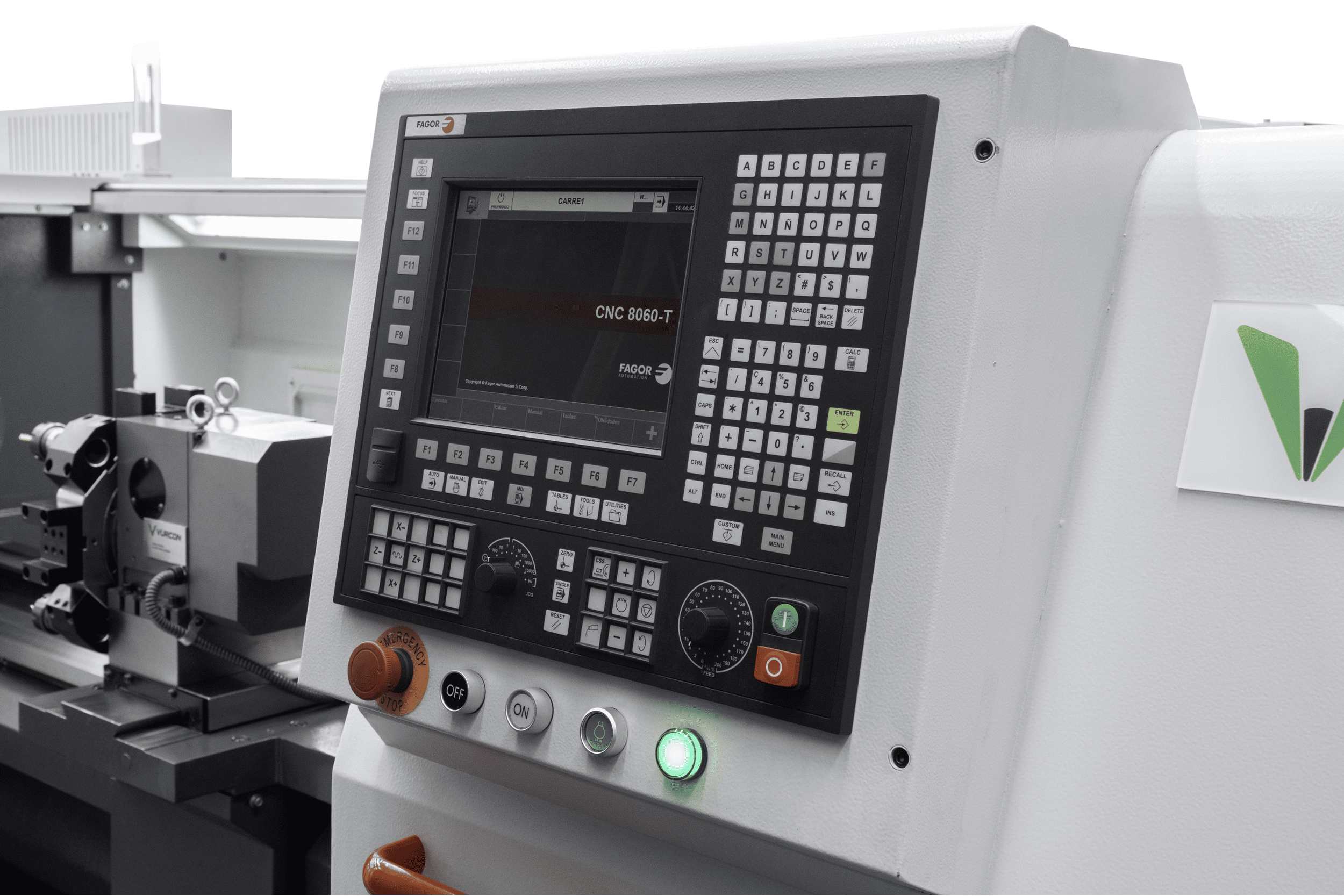 Torno cnc de bancada paralela Vurcon PL-50x3000