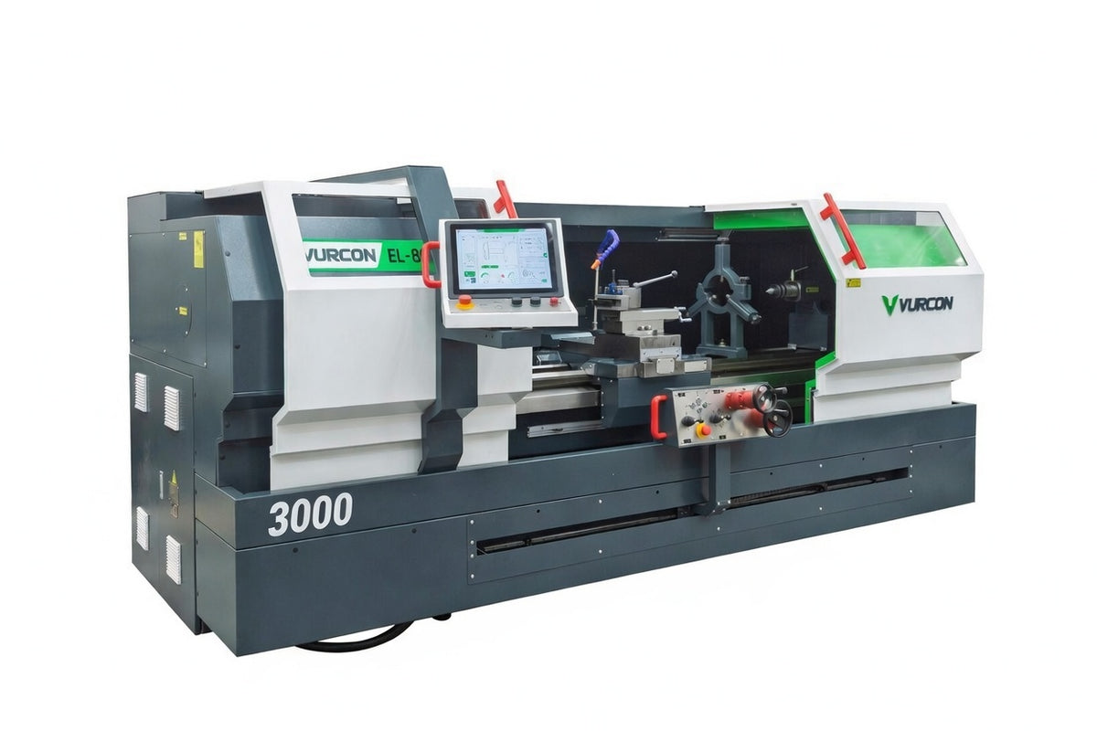 Torno electrónico de bancada paralela EL 80X3000