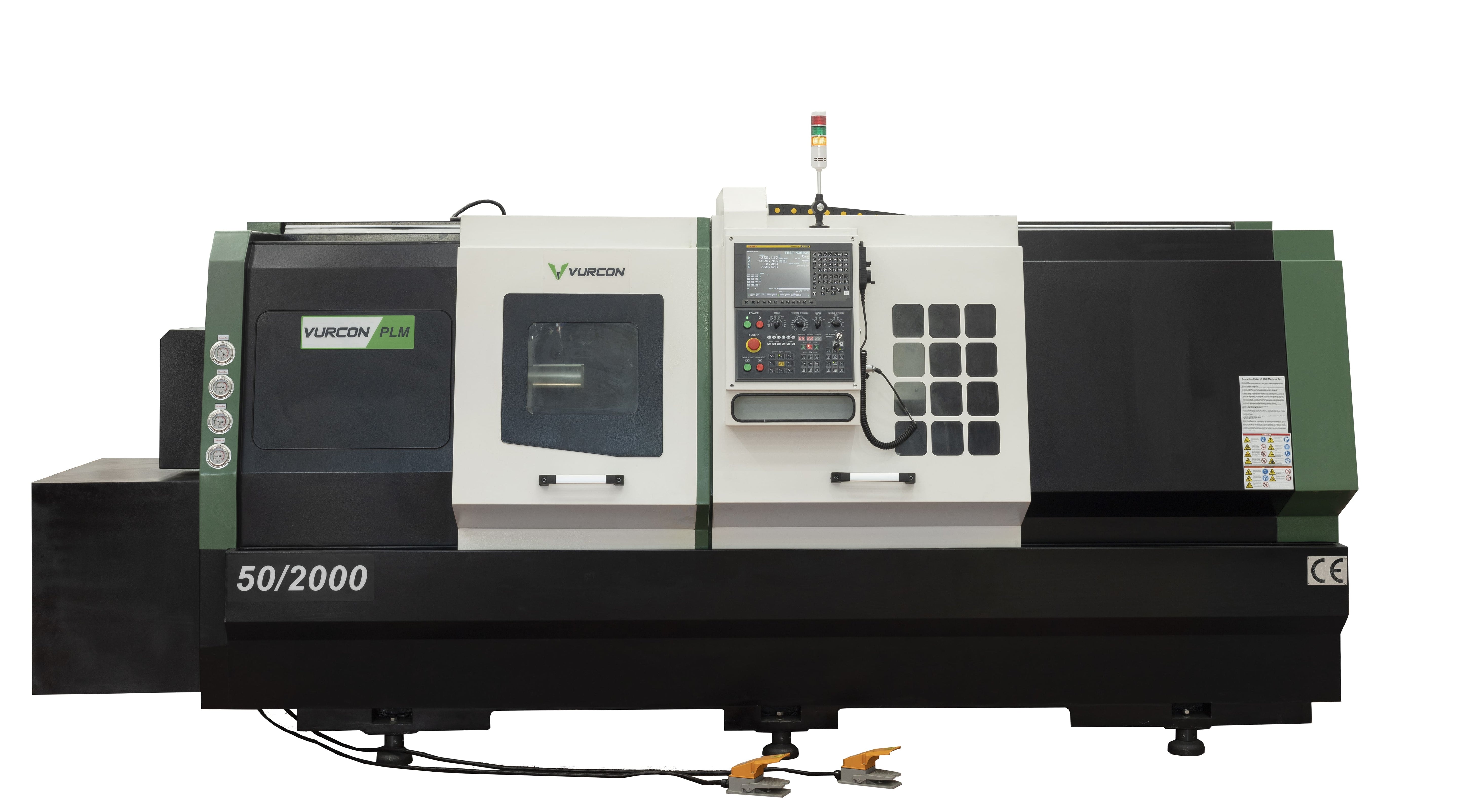 Torno de bancada paralela Vurcon PLM-50 x 2000